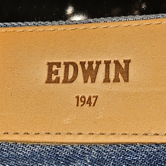 Edwin Denim Tash Relaxed In Brisbane Size 31 NWT MSRP $218 - Picture 10 of 11